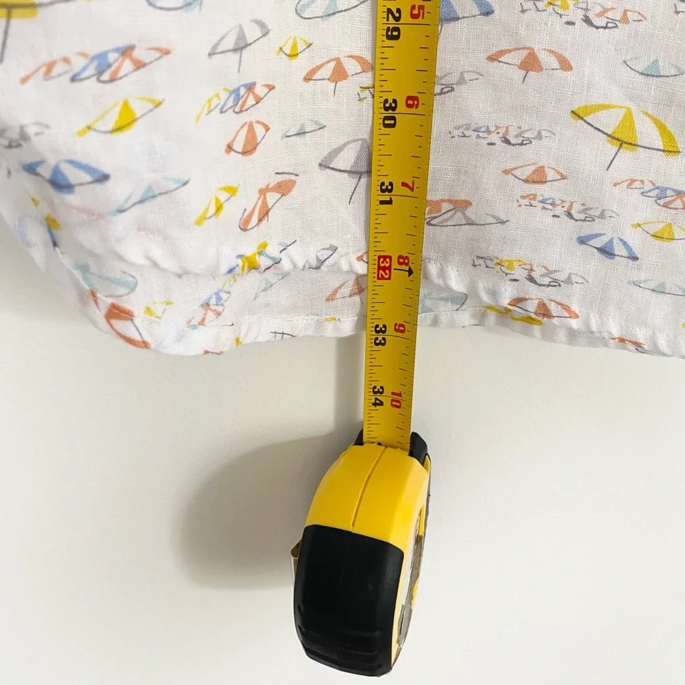 Forcynthia 100% Linen Beachwear Size M